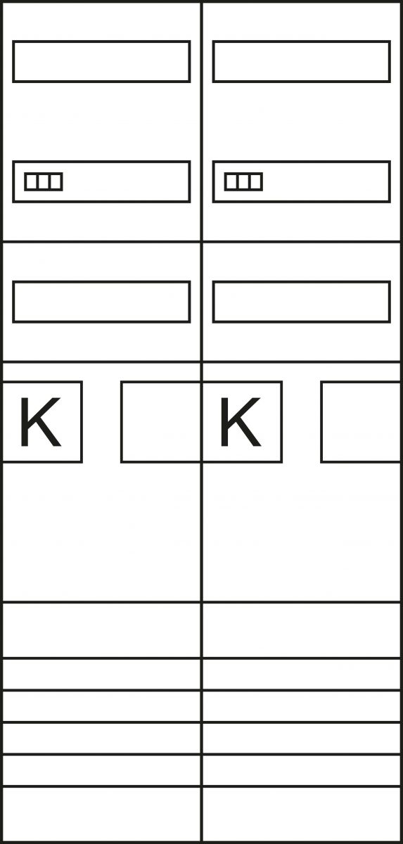 Komplettfeld ZK3EL22 eHz 2-feld