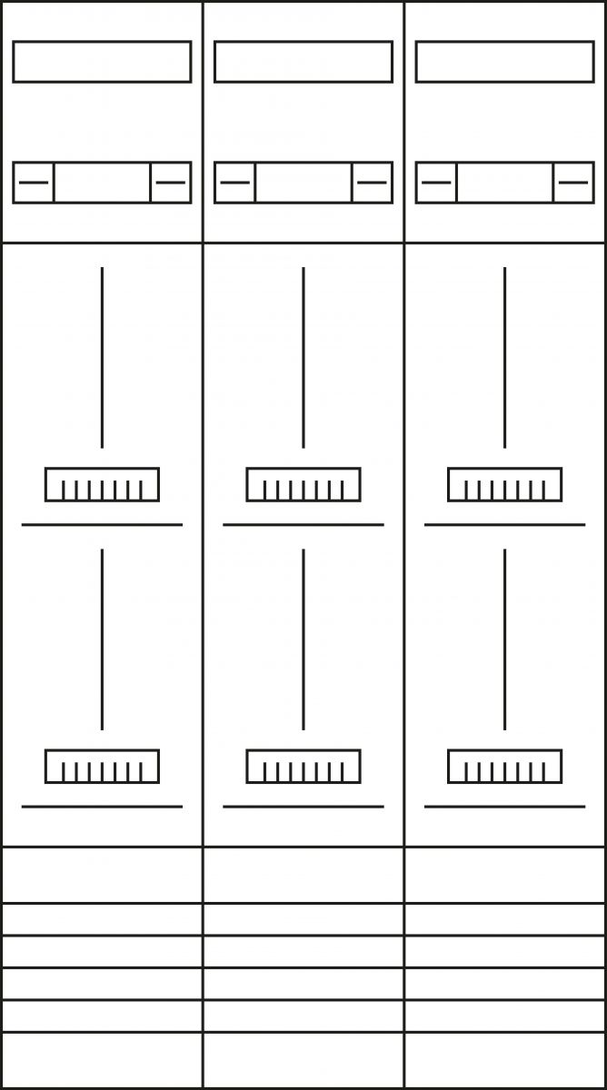 Komplettfeld ZL54C8N univ.Z 3-feld