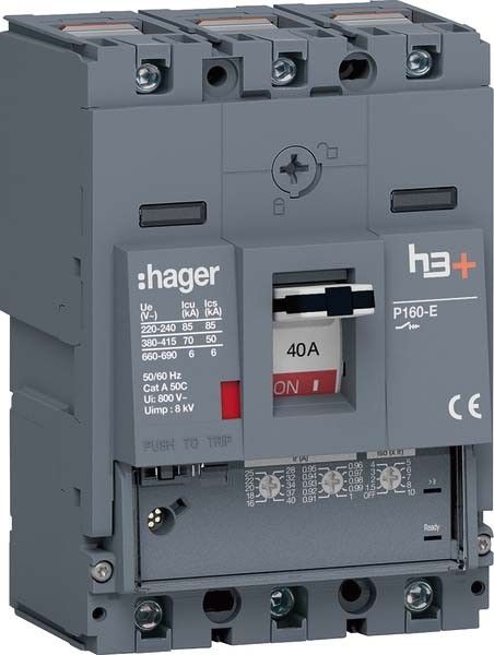 Leistungsschalter h3+ P160 HES040GC