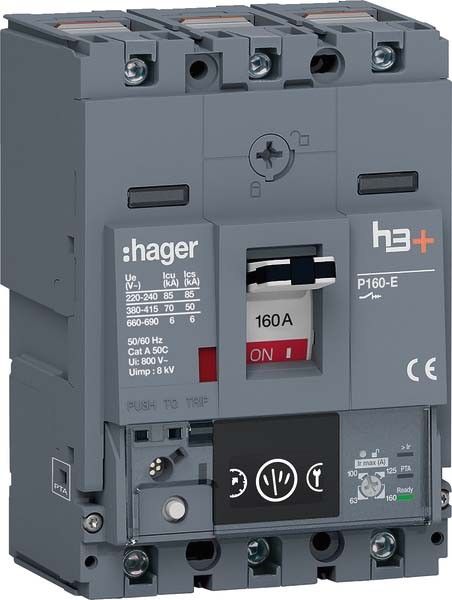 Leistungsschalter h3+ P160 HES160NC