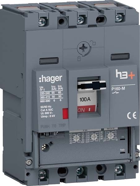Leistungsschalter h3+ P160 HMS100GC