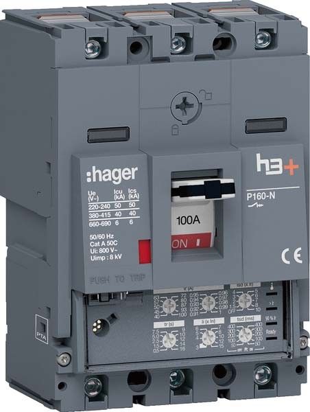 Leistungsschalter h3+ P160 HNS100JC