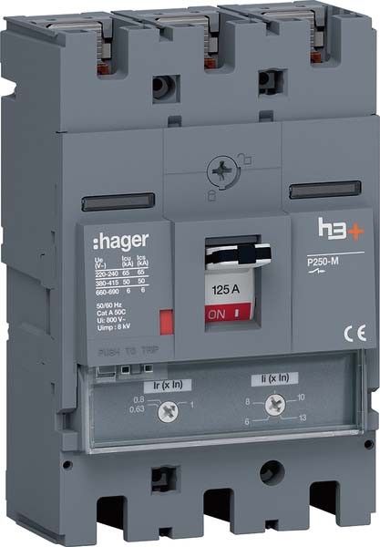 Leistungsschalter h3+ P250 HMT125DR