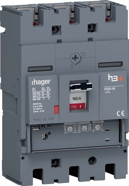 Leistungsschalter h3+ P250 HMT160GR