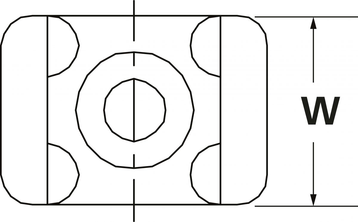 Befestigungssockel KR8G5 E/TFE BU 100