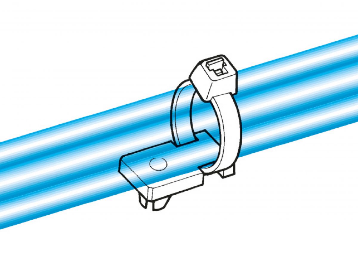 Befestigungssockel LKCRF1 PA66 NA 500
