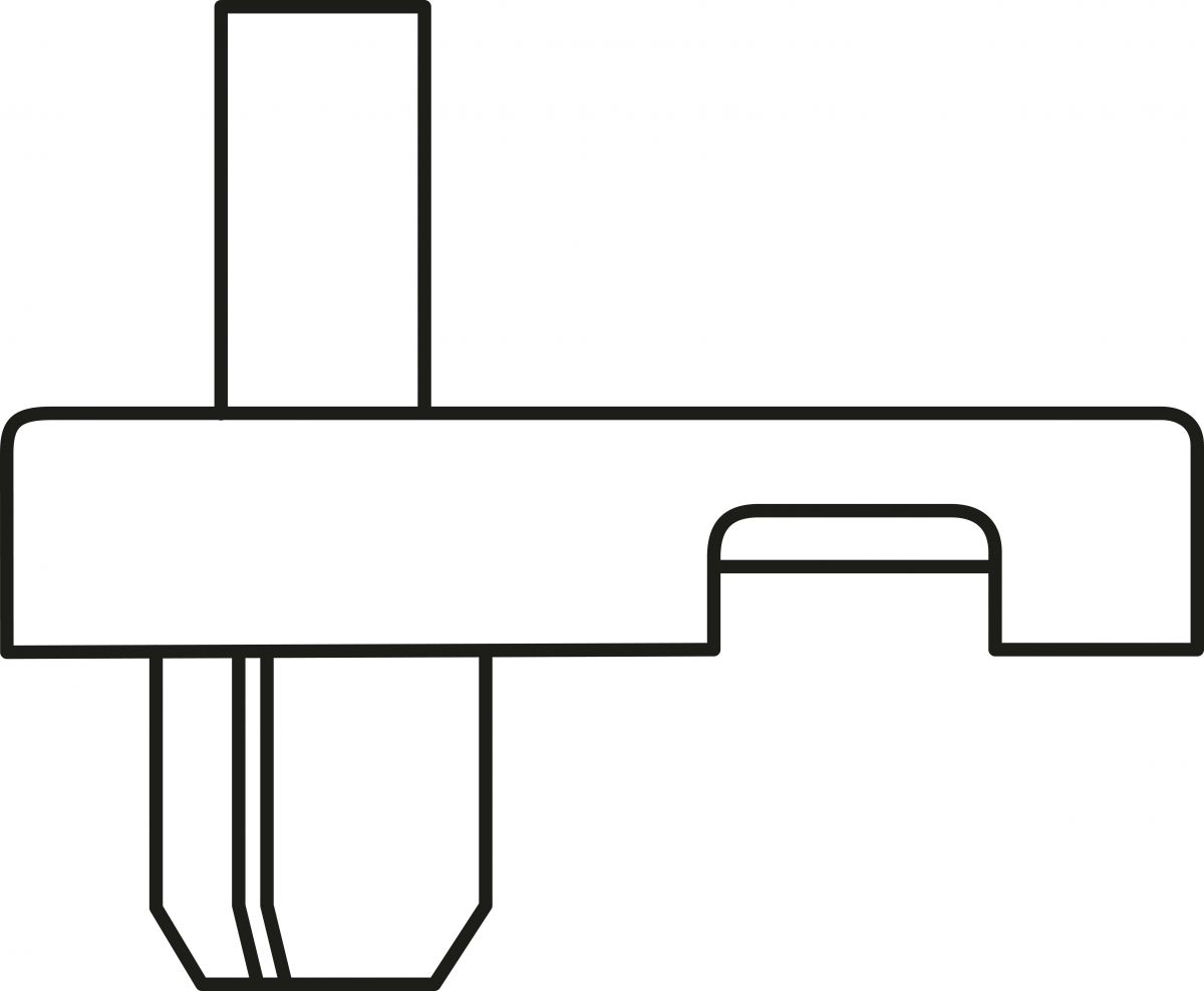 Befestigungssockel LKCRF1 PA66 NA 500