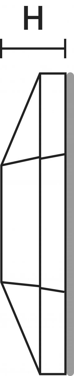 Klebesockel MB4APT-I-PA66-WH