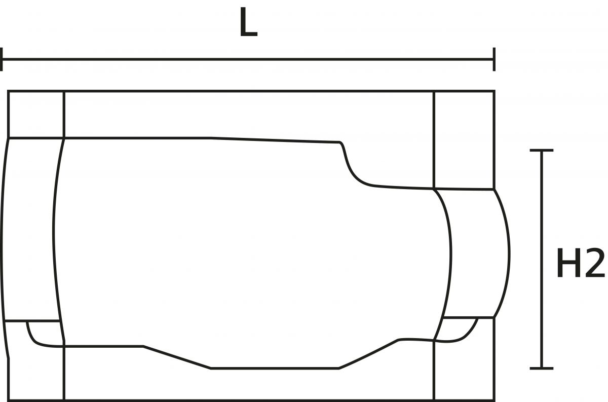 Parallelabzweiggarnitur PAH-2 PUR33-GN-SF