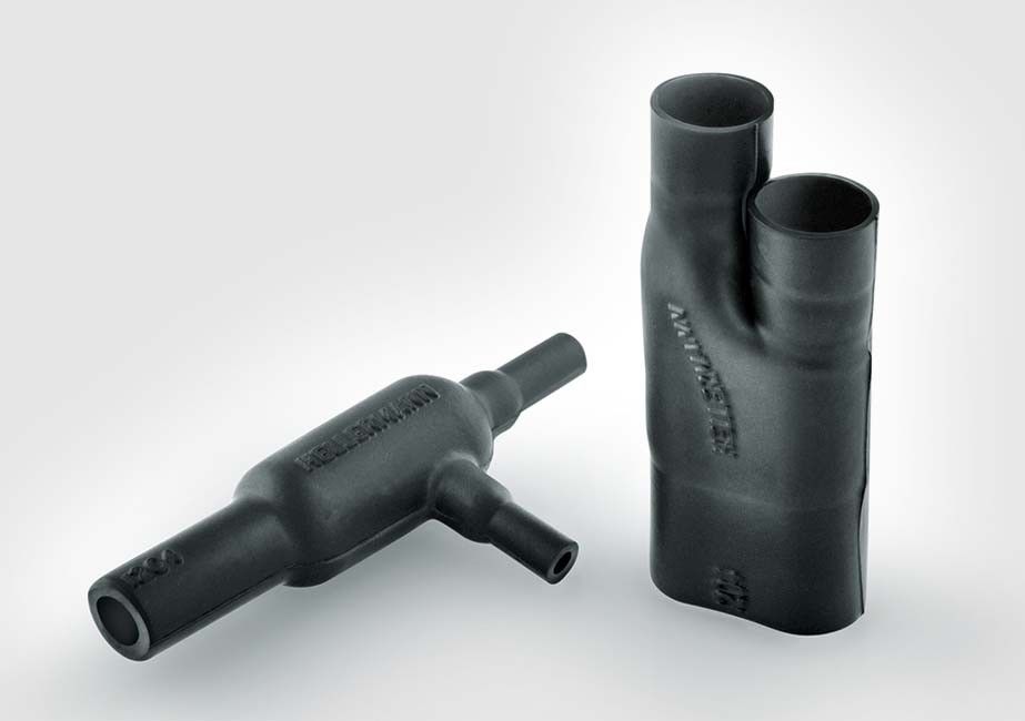 Warmschrumpfteil 1216-1-G PO-X BK