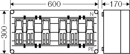 Mi-Sich.lasttrenn.-Gehäuse Mi 6495