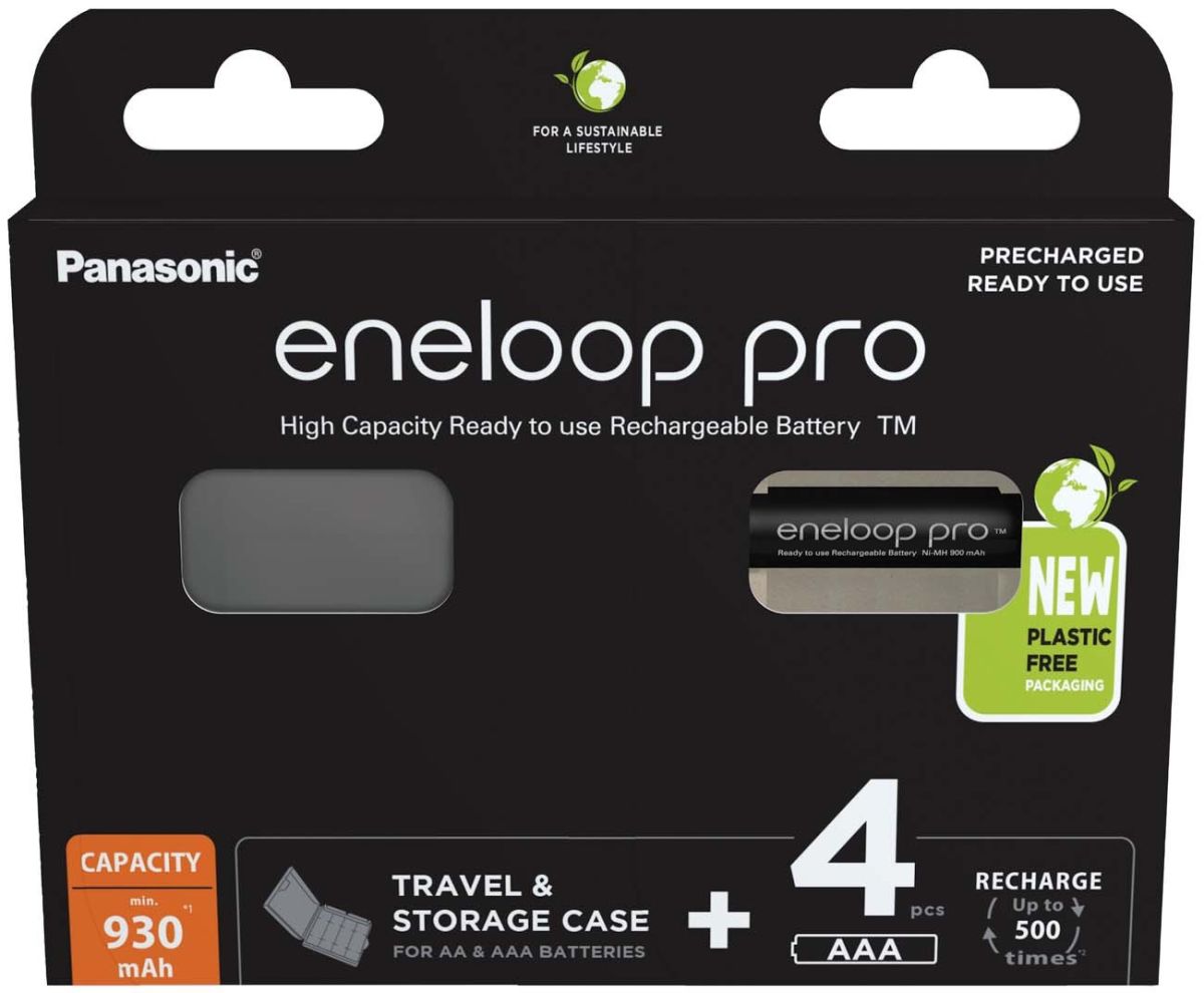 Akku Micro AAA eneloop pro BK-4HCDEC4BE(VE4)