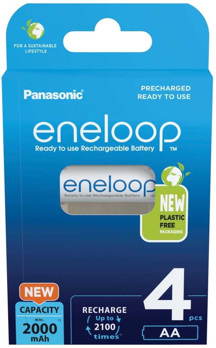 Akku Mignon AA eneloop BK-3MCDE/4BE(VE4)