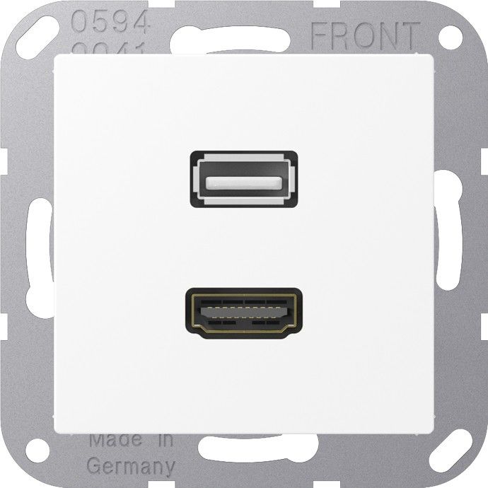 Multimedia-Anschlusssystem MA A 1163 WWM