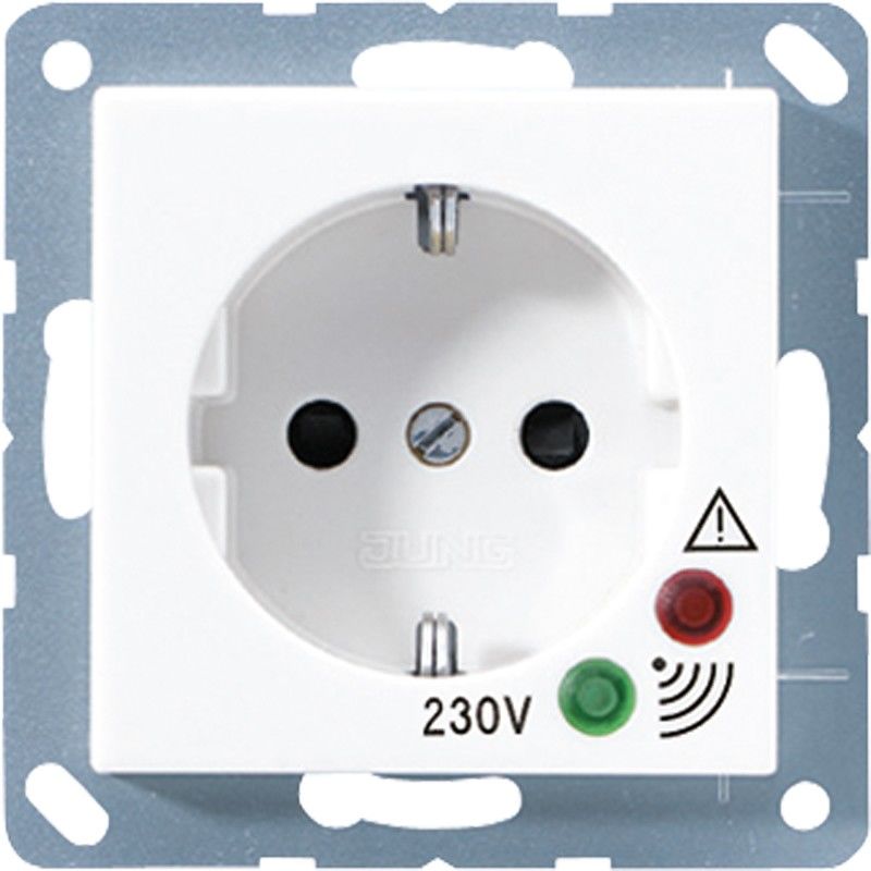 SCHUKO-Steckdose A 521 UF WW