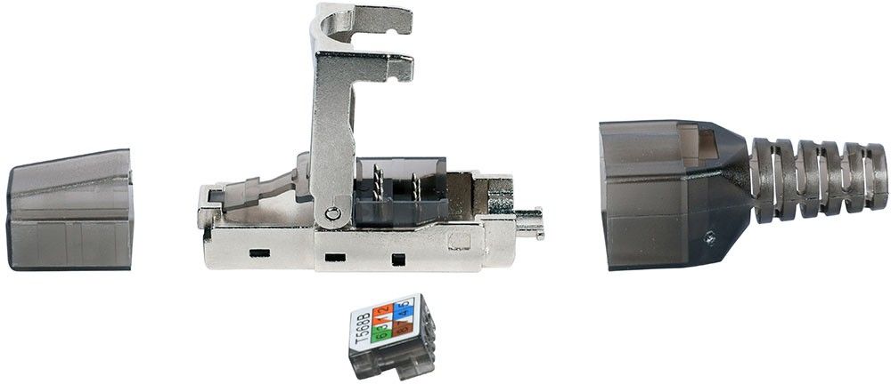 RJ45 Steckverbinder Cat6A EML 12