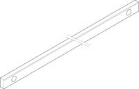 Cu-Schiene XCUW123B