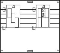 Sammelschienen-Feld PAR353N