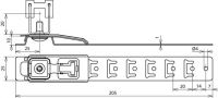 Dachleitungshalter 206289
