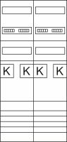 Komplettfeld  ZK3EZ14N eHZ 2-feld. H 1050mm 4ZP