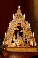 LED-Holzleuchter (F) 525021