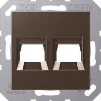 Abdeckung 2-fach A1569-25WEMO