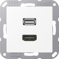 Multimedia-Anschlusssystem MA A 1163 WWM