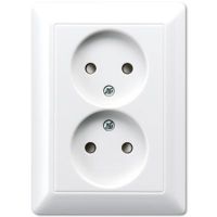 Steckdose 2-fach AS5010UWW