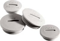 Blindstopfen BLK PG 7 RAL 7035LGY