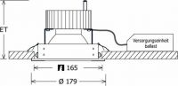 LED-Einbaustrahler SCELP 401.2040.15 si