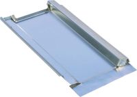 Metalldachplatte Typ Grande 300 MTP-GR-300-ROT stahlblech-rot