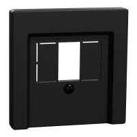 Zentralplatte sw matt MEG4250-0403