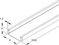 Kabelrinne RSU 60.300 F OV