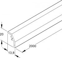 Konvektionsgitterprofil GKG 2000 WA