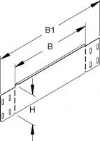Rinnenabschlussblech RADS 100.400 S