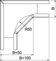 Bogen 90 Grad RB 90 305 FS