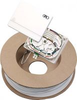 FTTH-Anschlussset 2xLC-D OS2 APC 50m
