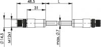 STX M12x1-M12x1 VL 100017268