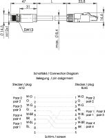 STX M12x1-RJ45 VL 100017251
