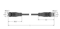 Aktuator- u. Sensorleitung HTWAK45HTWAS4/S2430