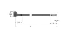 Aktuator- u. Sensorleitung PKW4Z-5/TEL