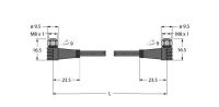Aktuator- u. Sensorleitung PKWV3M-50-PKWV3M/TFW