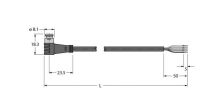 Aktuator- u. Sensorleitung PSW4S-5/TEL