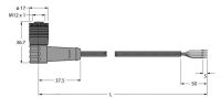 Anschlussleitung WKC4.4Q-5/TXL