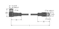 Anschlussleitung WKCV8T-20-RKCV8T/TFW