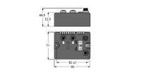 Compact Feldbus Station BLCDN-2M12S-2AO-V
