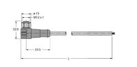 Feldbusleitung WKCV-FBY48OG-8M/5D