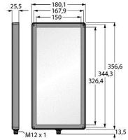 Hintergundleuchte LEDIB300X150PW2-XQ