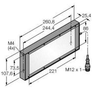Hintergundleuchte LEDIB85X220QPMA