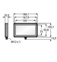Hintergundleuchte LEDRB75X150PW2-XQ